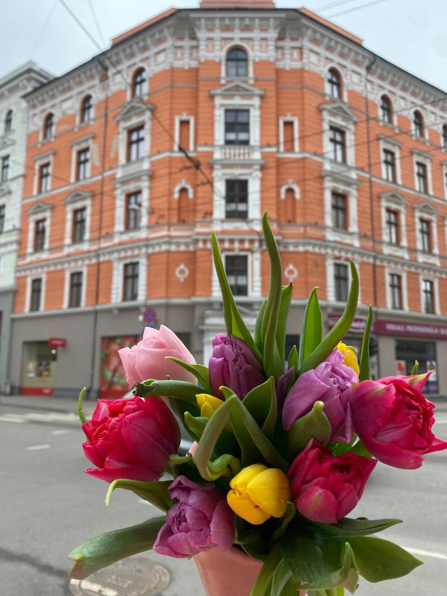 Ferienwohnung Golden Rush Riga Exterior foto